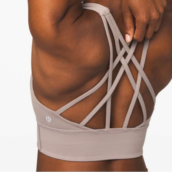 lululemon athletica Other - Lululemon Free To Be Serene Bra *Long Line
Dark Chrome Size 8